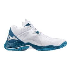 Mizuno Wave Lightning Z8 MID Pánska volejbalová obuv, biela/modrá, veľ. 40,5