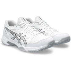 Asics Gel Rocket 11W Dámska hádzanárska/halová obuv, biela/strieborná, veľ. 37