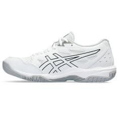 Asics Gel Rocket 11W Dámska hádzanárska/halová obuv, biela/strieborná, veľ. 36