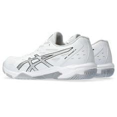 Asics Gel Rocket 11W Dámska hádzanárska/halová obuv, biela/strieborná, veľ. 36