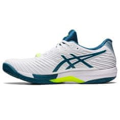 Asics Solution Speed FF 2 Pánska tenisová obuv, biela/zelená, veľ. 41,5