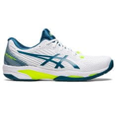 Asics Solution Speed FF 2 Pánska tenisová obuv, biela/zelená, veľ. 42