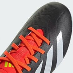 Adidas Predator League L JR MG Detské futbalové kopačky, biela, čierna, oranžová, veľ. 33