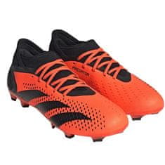 Adidas Predator Accuracy.3 FG Pánske futbalové kopačky, čierna/oranžová, veľ. 44 2/3