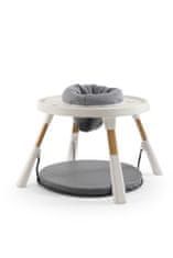 OYSTER Home Highchair - Moon, Podnožka na vysokú stoličku Highchair - Moon, šedá