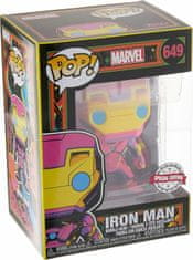 Funko POP! Marvel: Black Light Iron Man - Zberateľská figúrka Iron Man