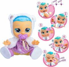 IMC Toys Cry Babies - Dressy - Gets Sick & Feels Better - Bábika Krystal