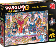 Jumbo  Wasgij Puzzle - Rule the Runway!, 1000 dielikov