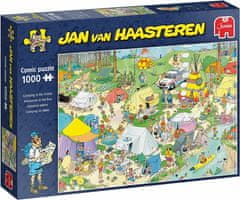 Jumbo Jan van Haasteren Puzzle - Camping in the Forest 1000 dielikov