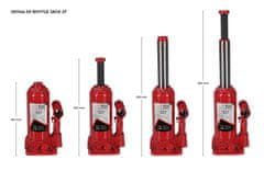 SIXTOL Hydraulický zdvihák panenka SX BOTTLE JACK 2T