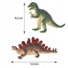 Kruzzel  23434 Figúrky dinosaurov 12 ks