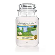 Decor By Glassor Vonná sviečka Yankee Candle CLEAN COTTON classic veľká