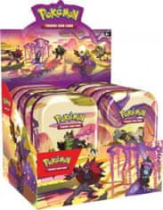 Pokémon TCG Paldean Fates Mini Tin balení 10 kusov