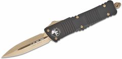 Microtech 142-13 Combat Troodon Bronze Standard automatický nôž 9,5 cm, bronzová, čierna, hliník