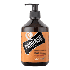 Proraso 400627 Beard shampoo wood and spice Šampón na bradu 500ml