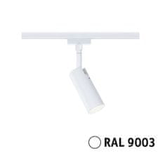 Paulmann PAULMANN URail LED lištový spot 3-krokové-stmievateľné Tubo spot 4W 3000K stmievateľné 230V biela 94889