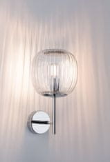 Paulmann PAULMANN Selection Bathroom nástenné svietidlo Ruya IP44 E14 230V max. 20W sklo/chróm 71140