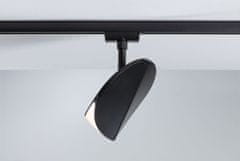 Paulmann PAULMANN URail LED lištový spot 3-krokové-stmievateľné Alejandro 10W 3000K stmievateľné 230V čierna mat 94961