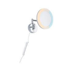 Paulmann PAULMANN LED kozmetické zrkadlo Masua IP44 CCT 230V 4W chróm 71148