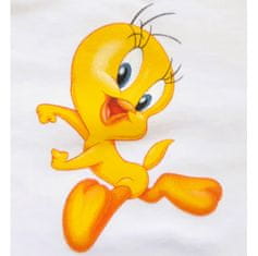 Looney Tunes Tweety tričko L bielo modré