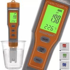 BIGSTREN Tester kvality vody 4v1 LED 23534