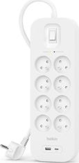 Belkin Belkin SURGE 8OT 900J, 18W, USB A + C, Pol