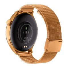 Neogo Watch GTR2 smart hodinky, zlaté