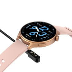 Neogo Watch GTR2 smart hodinky, ružové