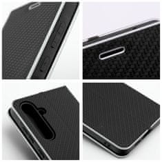 FORCELL Puzdro / obal pre Xiaomi Redmi NOTE 11 / 11S čierny - Forcell Luna Book Carbon