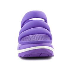 Crocs Šľapky modrá 37 EU Mega Crush Triple Strap