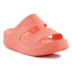 Crocs Šľapky červená 41 EU Getaway Platform H-strap