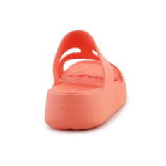 Crocs Šľapky červená 41 EU Getaway Platform H-strap