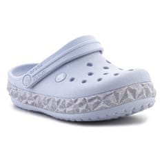 Crocs Dreváky belasá 34 EU Geometric Glitter Band Clog