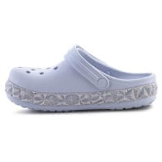 Crocs Dreváky belasá 34 EU Geometric Glitter Band Clog