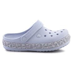 Crocs Dreváky belasá 34 EU Geometric Glitter Band Clog