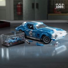 MEGA BLOKS Mega Hot Wheels Sběratelská Corvette Grand Sport, stavebnice pro sběratele, 1060 dílků HWW23