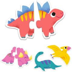 Djeco Puzzle Duo Dinosaury 10x2 dieliky