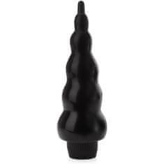 XSARA Anální vibrátor prům. 6cm sonda gelový kolík kuželovitý anal plug - 75846435