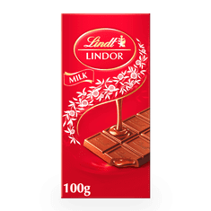 LINDT LINDOR Tablet Milk 100g