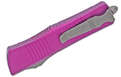 Microtech 147-4VI UTX-70 Satin Standard Violet automatický nôž 6,1 cm, fialová, hliník