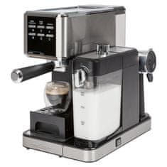 ProfiCook KA 1266 espresso 2v1 (20 barov) s funkciou napenenia mlieka, kapsule