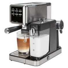 ProfiCook KA 1266 espresso 2v1 (20 barov) s funkciou napenenia mlieka, kapsule