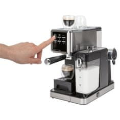 ProfiCook KA 1266 espresso 2v1 (20 barov) s funkciou napenenia mlieka, kapsule