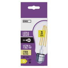 EMOS EMOS LED žiarovka Filament A67 11W E27 teplá biela Z74284