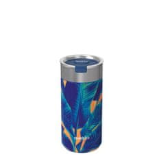 QUOKKA Nerezový termohrnček so sitkom BLUE JUNGLE, 400ml, 40070