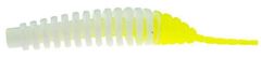 Fish Up Dipované umelé nástrahy Tanta 63mm-2,5"/8ks - White/Hot Chartreuse