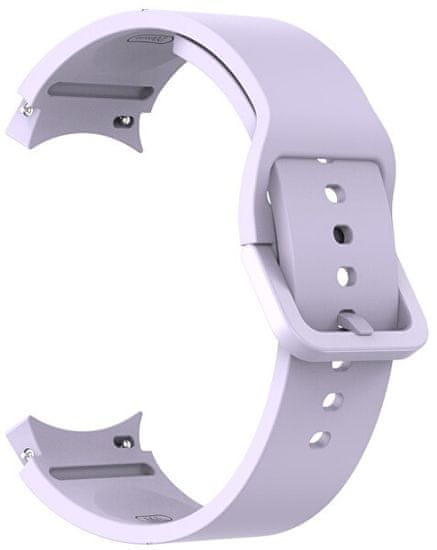 4wrist Silikonový řemínek pro Samsung Galaxy Watch 6/5/4 - Lavender