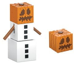 Mattel Minecraft Adventní kalendář 2024, 3 akční figurky, 17 doplňků a 4 samolepky HXM86