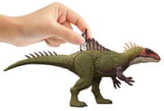 Mattel Jurassic World Bojovný Becklespinax se zvuky, útočná akce HXF52