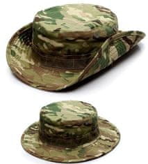 Camerazar Pánska taktická čiapka BOONIE, farba Moro, materiál polyester a bavlna, univerzálna veľkosť 55-59 cm